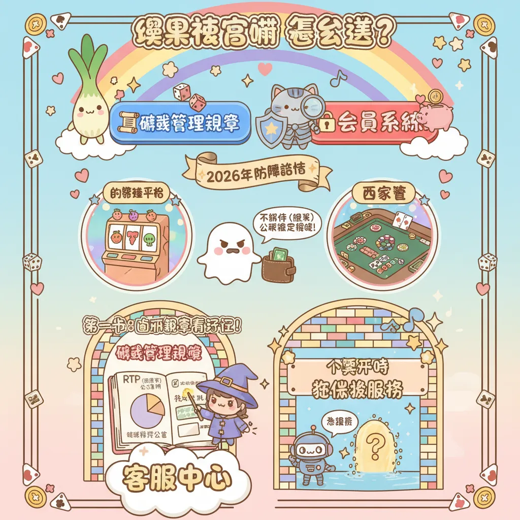 娛樂城官網怎麼選？教你看懂遊戲管理規章與會員系統
