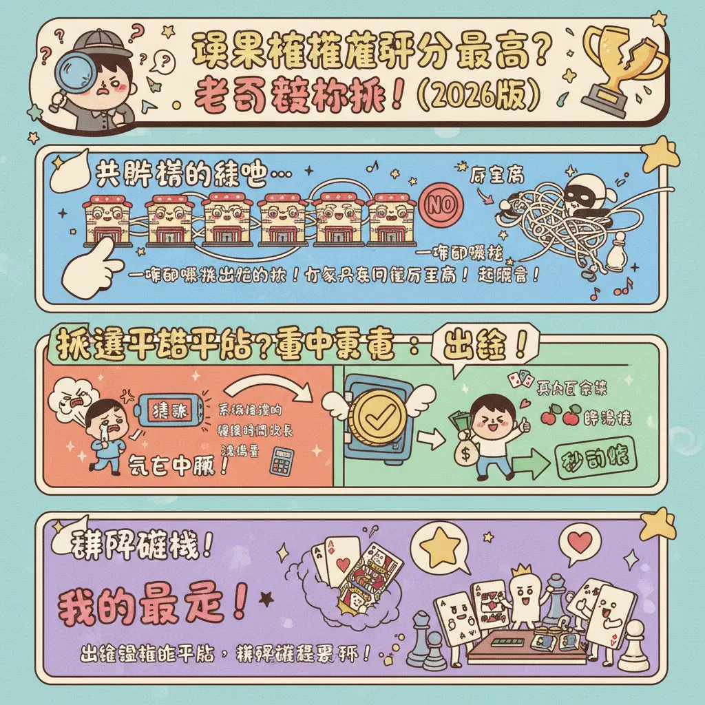 娛樂城推薦評分最高：怎麼挑選出金穩定又好玩的博弈平臺？